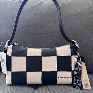 Coachtopia Small Alter/Ego Small Slouchy Chekered Shoulder bag NWTs